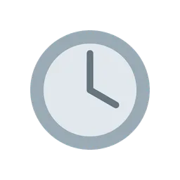 Four o’clock animated emoji