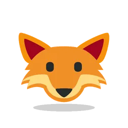 Fox animated emoji