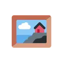 Framed picture cartoon animated emoji