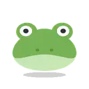 Frog cartoon animated emoji