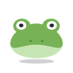 Frog animated emoji