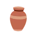 Funeral urn cartoon animated emoji