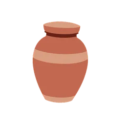 Funeral urn animated emoji