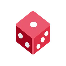 Game die animated emoji