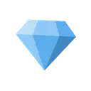 Gem stone cartoon animated emoji