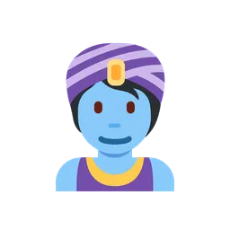 Genie animated emoji