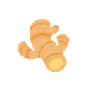 Ginger root cartoon animated emoji