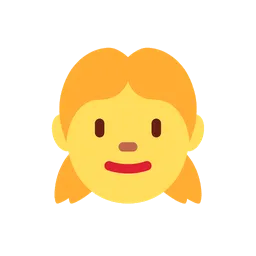 Girl animated emoji