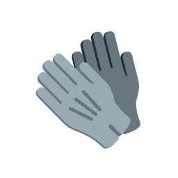 Gloves animated emoji