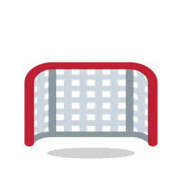 Goal net animated emoji