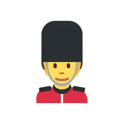 Guard animated emoji