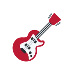 Guitar animated emoji