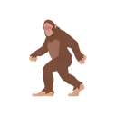 Hairy creature cartoon animated emoji