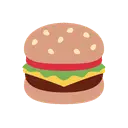 Hamburger cartoon animated emoji