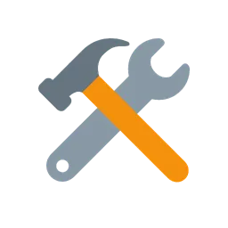 Hammer and wrench animated emoji