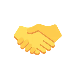Handshake animated emoji