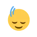 Head shaking vertically cartoon animated emoji
