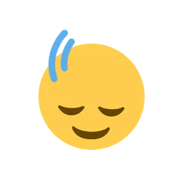 Head shaking vertically animated emoji