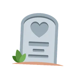 Headstone animated emoji