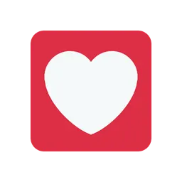 Heart decoration animated emoji