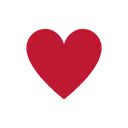 Heart suit cartoon animated emoji