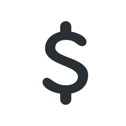 Heavy dollar sign animated emoji