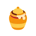 Honey pot cartoon animated emoji