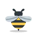 Honeybee cartoon animated emoji