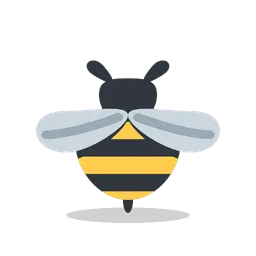 Honeybee animated emoji