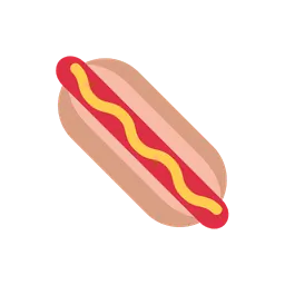 Hot dog animated emoji