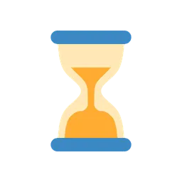 Hourglass done animated emoji