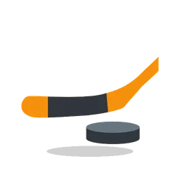 Ice hockey animated emoji