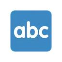 Input latin letters cartoon animated emoji