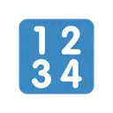 Input numbers cartoon animated emoji