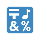 Input symbols cartoon animated emoji