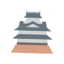 Japanese castle cartoon animated emoji