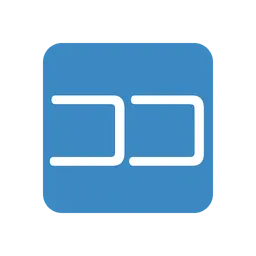 Japanese “here” button animated emoji