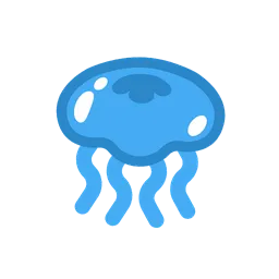 Jellyfish animated emoji