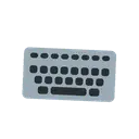 Keyboard cartoon animated emoji