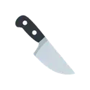 Kitchen knife cartoon animated emoji