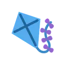 Kite cartoon animated emoji