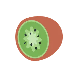 Kiwi fruit animated emoji