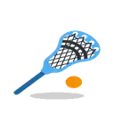 Lacrosse cartoon animated emoji