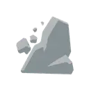 Landslide cartoon animated emoji