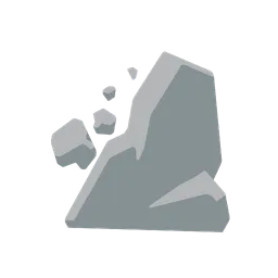 Landslide animated emoji