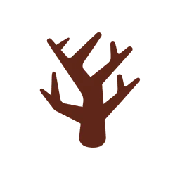 Leafless tree animated emoji