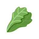 Leafy green cartoon animated emoji