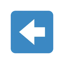 Left arrow animated emoji