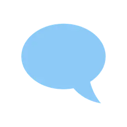 Left speech bubble animated emoji
