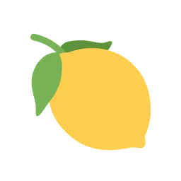 Lemon animated emoji